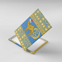 Personalized Eritrea Christmas Canvas Wall Art Ruhus Beal Lidet - National Emblem - Wonder Print Shop