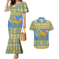 Personalized Eritrea Christmas Couples Matching Mermaid Dress and Hawaiian Shirt Ruhus Beal Lidet - National Emblem - Wonder Print Shop