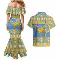 Personalized Eritrea Christmas Couples Matching Mermaid Dress and Hawaiian Shirt Ruhus Beal Lidet - National Emblem - Wonder Print Shop
