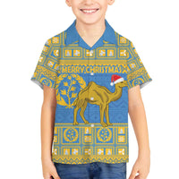 Personalized Eritrea Christmas Family Matching Off The Shoulder Long Sleeve Dress and Hawaiian Shirt Ruhus Beal Lidet - National Emblem - Wonder Print Shop