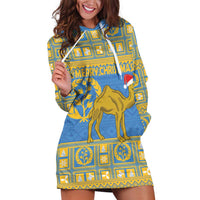 Personalized Eritrea Christmas Hoodie Dress Ruhus Beal Lidet - National Emblem - Wonder Print Shop