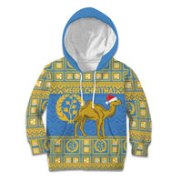 Personalized Eritrea Christmas Kid Hoodie Ruhus Beal Lidet - National Emblem - Wonder Print Shop