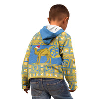 Personalized Eritrea Christmas Kid Hoodie Ruhus Beal Lidet - National Emblem - Wonder Print Shop