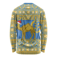 Personalized Eritrea Christmas Long Sleeve Shirt Ruhus Beal Lidet - National Emblem - Wonder Print Shop