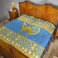 Personalized Eritrea Christmas Quilt Ruhus Beal Lidet - National Emblem - Wonder Print Shop