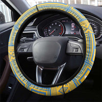 Eritrea Christmas Steering Wheel Cover Ruhus Beal Lidet - National Emblem - Wonder Print Shop