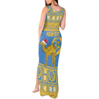 Personalized Eritrea Christmas Tank Maxi Dress Ruhus Beal Lidet - National Emblem - Wonder Print Shop