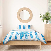 Personalized Luxembourg Bedding Set Roude Leiw Grunge Style - Wonder Print Shop