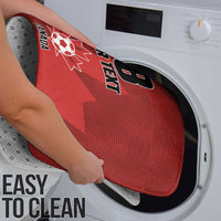 Canada Soccer Maple Leaf Custom Bathroom Set Sporty Style - Wonder Print Shop