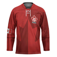 Canada Soccer Maple Leaf Custom Hockey Jersey Sporty Style - Wonder Print Shop