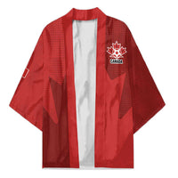 Canada Soccer Maple Leaf Custom Kimono Sporty Style - Wonder Print Shop
