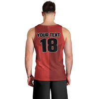 Canada Soccer Maple Leaf Custom Men Tank Top Sporty Style - Wonder Print Shop