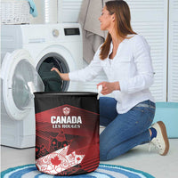 Canada Soccer Laundry Basket Les Rouges Maple Leaf - Wonder Print Shop