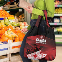 Canada Soccer Grocery Bag Les Rouges Maple Leaf - Wonder Print Shop