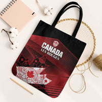 Canada Soccer Tote Bag Les Rouges Maple Leaf - Wonder Print Shop