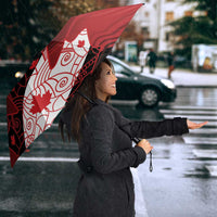 Canada Soccer Umbrella Les Rouges Maple Leaf - Wonder Print Shop