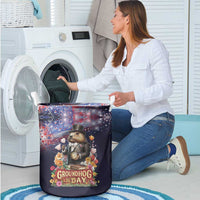Groundhog Day Gentleman Laundry Basket Same Day Again - Wonder Print Shop