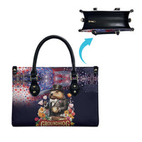 Groundhog Day Gentleman Leather Bag Same Day Again - Wonder Print Shop