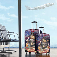 Groundhog Day Gentleman Luggage Cover Same Day Again - Wonder Print Shop