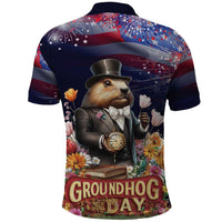 Groundhog Day Gentleman Polo Shirt Same Day Again - Wonder Print Shop