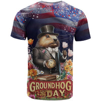 Groundhog Day Gentleman T Shirt Same Day Again - Wonder Print Shop