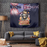 Groundhog Day Gentleman Tapestry Same Day Again - Wonder Print Shop