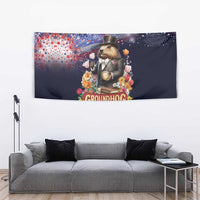 Groundhog Day Gentleman Tapestry Same Day Again - Wonder Print Shop