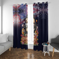 Groundhog Day Gentleman Window Curtain Same Day Again - Wonder Print Shop