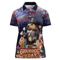 Groundhog Day Gentleman Women Polo Shirt Same Day Again - Wonder Print Shop