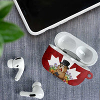 Funny Groundhog Day AirPods Case Canadian Maple Leaf - Wonder Print Shop