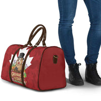 Funny Groundhog Day Travel Bag Canadian Maple Leaf - Wonder Print Shop