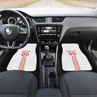 Custom Denmark Football Car Mats Danish Dynamite White Version