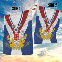 Personalized Serbia and Montenegro National Day Garden Flag Coat Of Arms Flag Style Since1992
