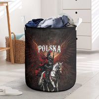 Polish Winged Hussars Laundry Basket Polska Legendary Cavalry Warrior