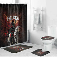 Polish Winged Hussars Bathroom Set Polska Legendary Cavalry Warrior