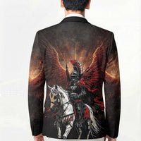 Polish Winged Hussars Blazer Polska Legendary Cavalry Warrior
