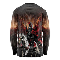 Polish Winged Hussars Long Sleeve Shirt Polska Legendary Cavalry Warrior