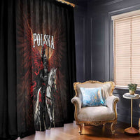 Polish Winged Hussars Window Curtain Polska Legendary Cavalry Warrior