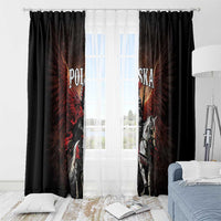 Polish Winged Hussars Window Curtain Polska Legendary Cavalry Warrior