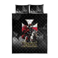 Polish Winged Hussars Quilt Bed Set Husaria Poland Pride Knight Armor