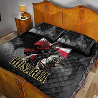 Polish Winged Hussars Quilt Bed Set Husaria Poland Pride Knight Armor