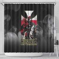 Polish Winged Hussars Shower Curtain Husaria Poland Pride Knight Armor