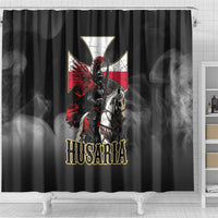 Polish Winged Hussars Shower Curtain Husaria Poland Pride Knight Armor