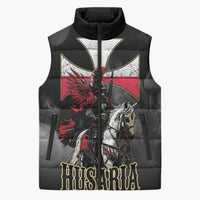 Polish Winged Hussars Sleeveless Puffer Jacket Husaria Poland Pride Knight Armor