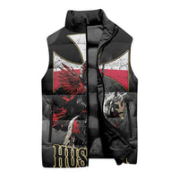 Polish Winged Hussars Sleeveless Puffer Jacket Husaria Poland Pride Knight Armor