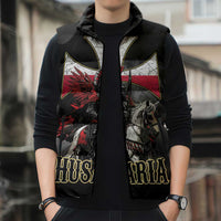 Polish Winged Hussars Sleeveless Puffer Jacket Husaria Poland Pride Knight Armor