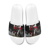 Polish Winged Hussars Slide Sandals Husaria Poland Pride Knight Armor