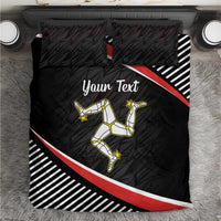 Personalized Isle of Man Bedding Set Quocunque Jeceris Stabit