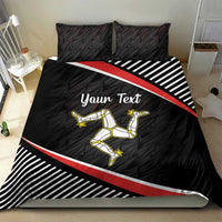 Personalized Isle of Man Bedding Set Quocunque Jeceris Stabit