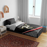 Personalized Isle of Man Bedding Set Quocunque Jeceris Stabit